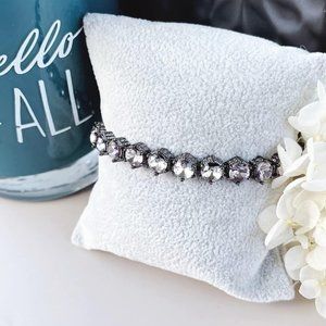 Park Lane Smoky Gray Honeycomb Bracelet – BNIB